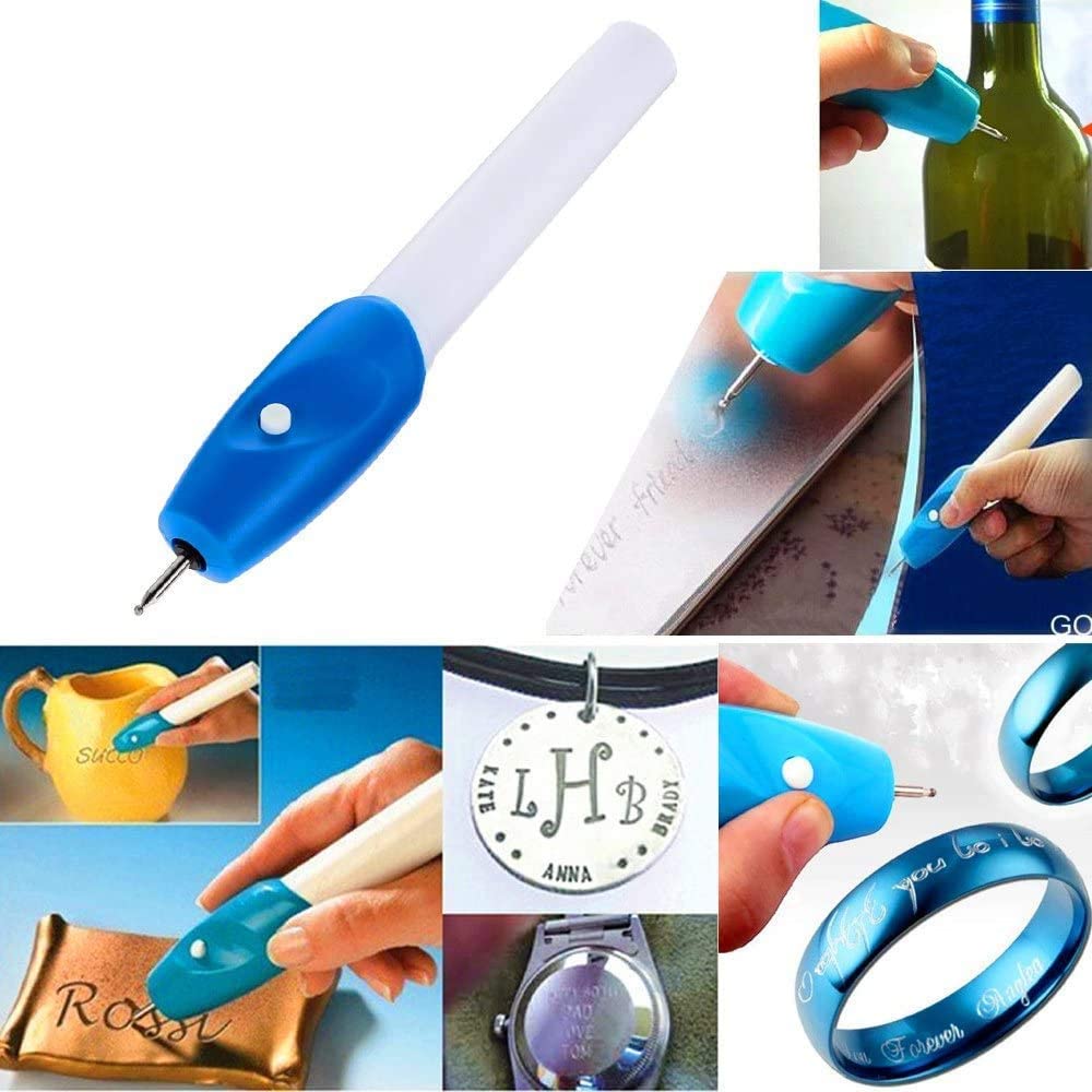 Electric Engraver Handheld Engraving Written Pen Carve Metal Glass